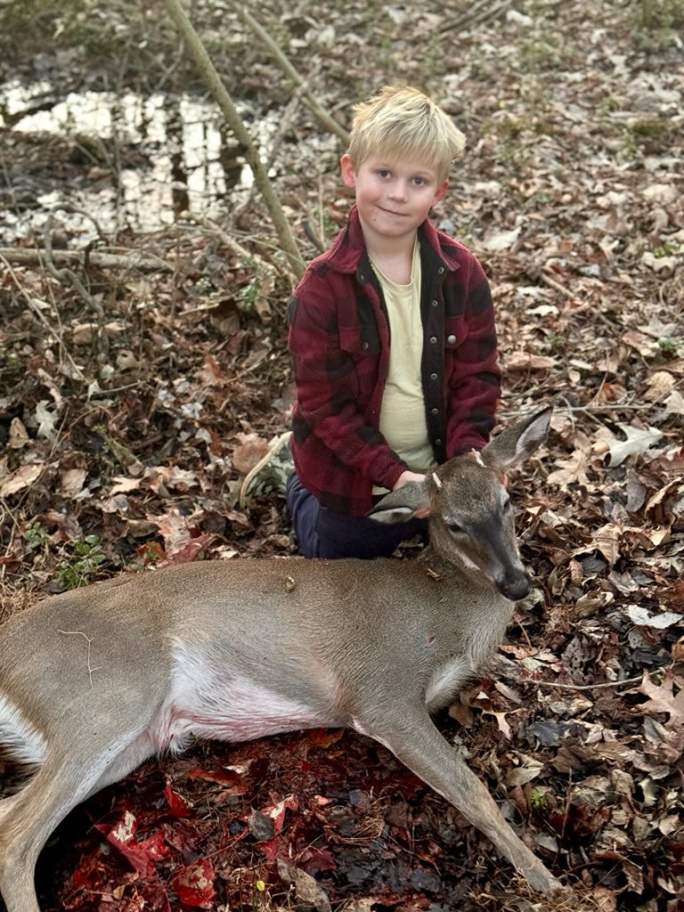 Larken's First Deer Rifle Kill