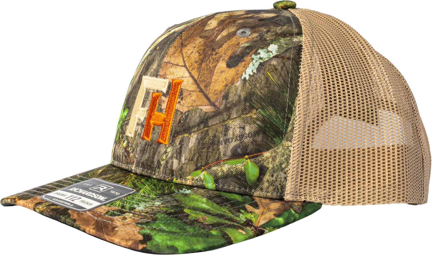 FHO Woodland Camo Hat