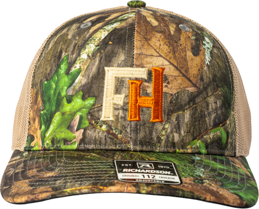 FHO Woodland Camo Hat